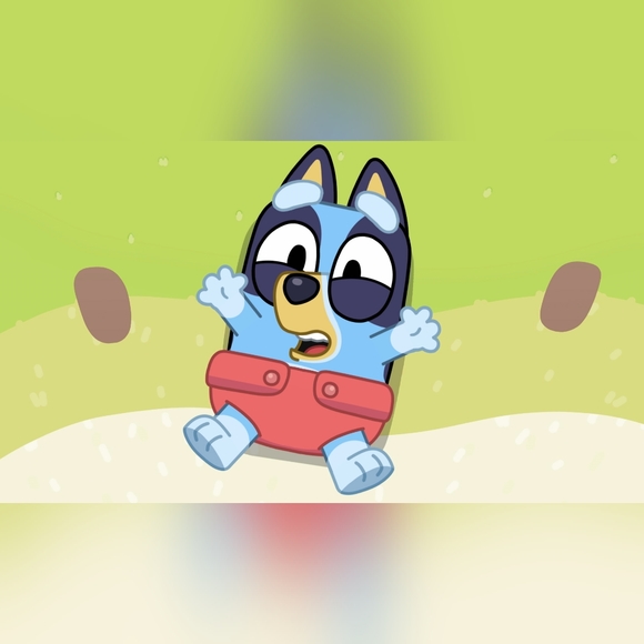 Bluey Baby Race Book & Matching Story Starters Figures / Toy - New - Picture 12 of 13